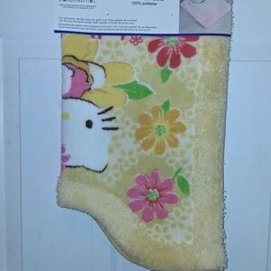 Hello Kitty Yellow and Pink Bath Mat